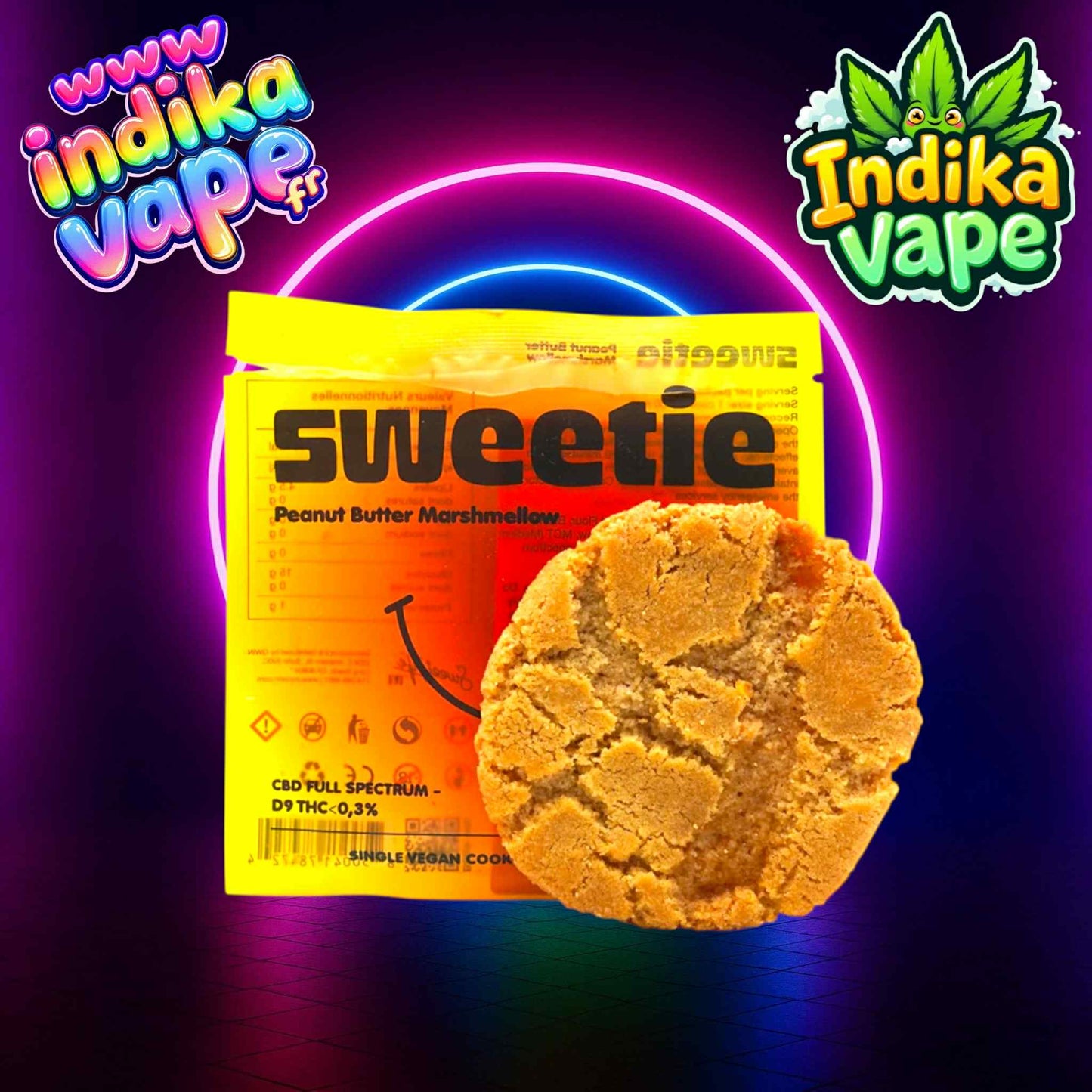 Cookie THC 50mg - Sweetie - Peanut Butter Marshmallow