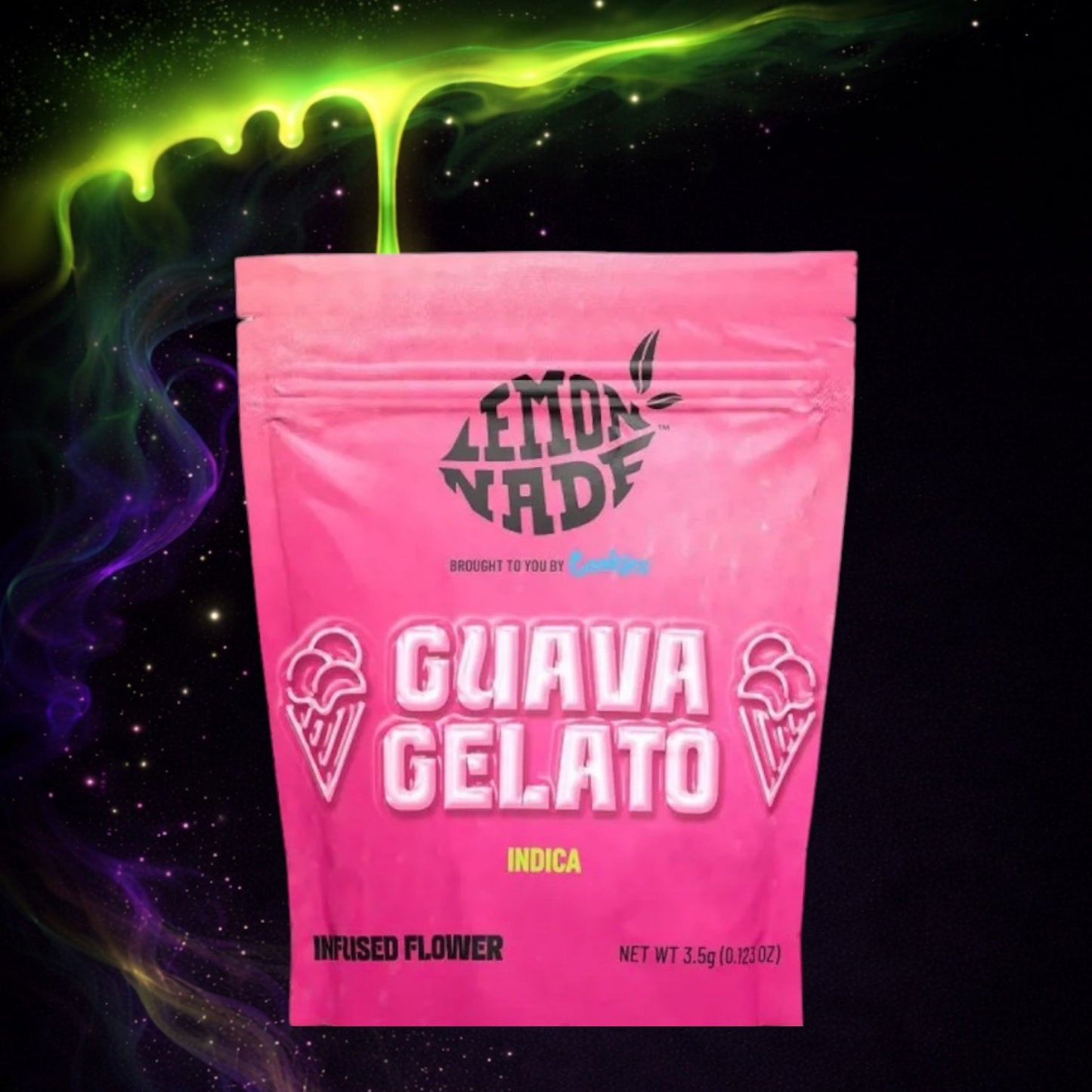 🍧 Guava Gelato Infused Flower Lemonade – 3.5g • by Cookies