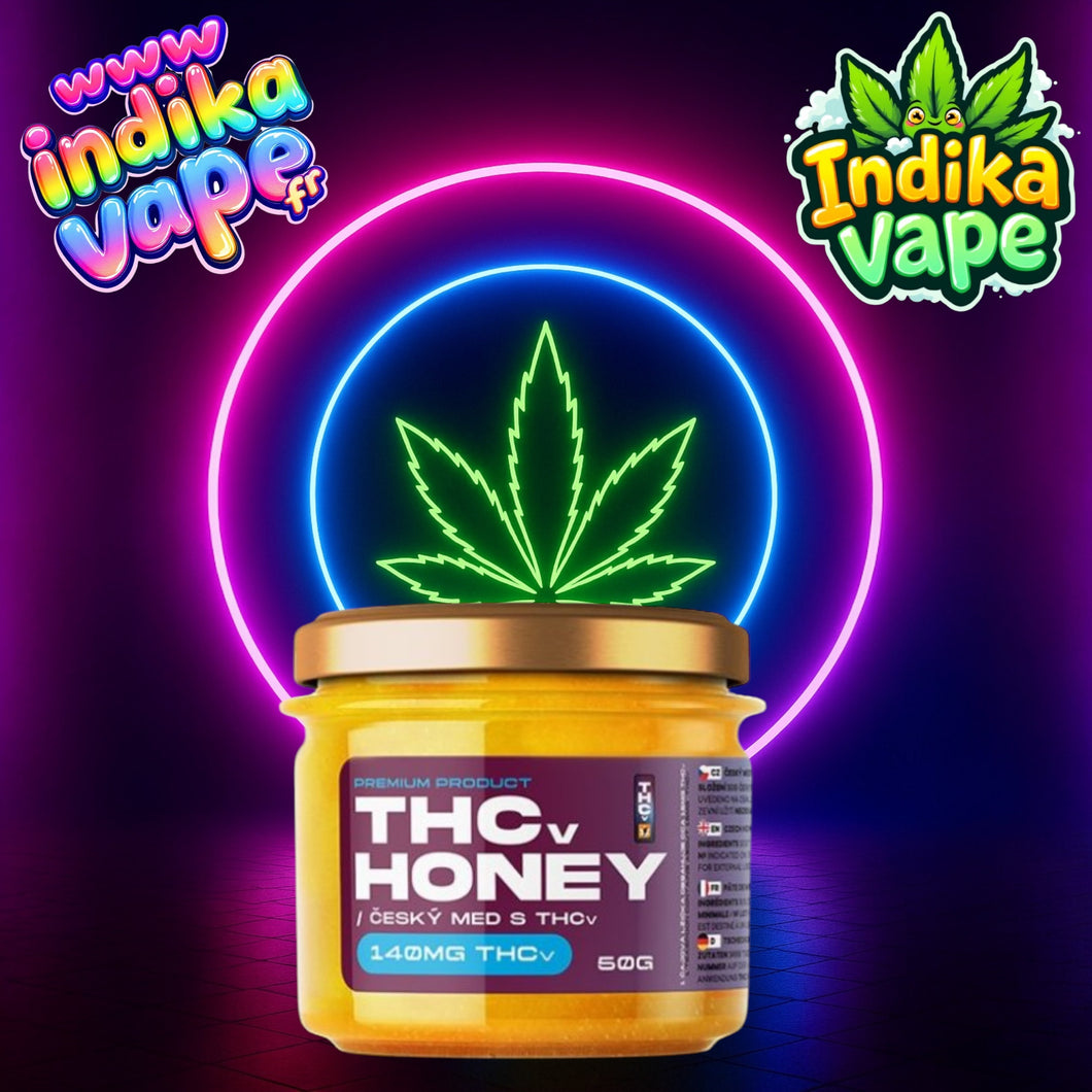 Miel Infusé au THCV - 140 mg | Czech CBD (Pot de 50 g)