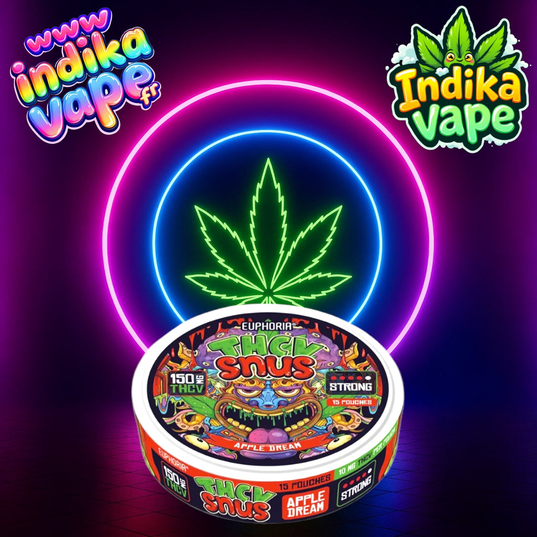 Euphoria SNUS THCV - Rêve de Pomme (15x10 mg - 150 mg)