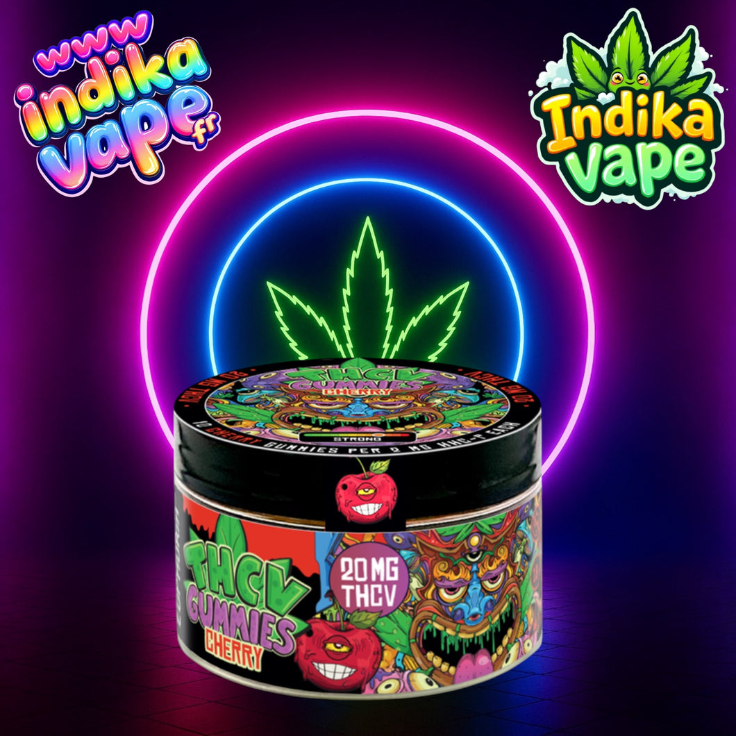 Gummies THCV Cerise - 10 pièces x 2 mg | Euphoria