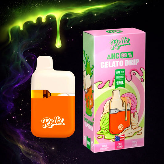 🍦 Vape Rollz ΔHC 99% – Gelato Drip (Hybrid) – 1g