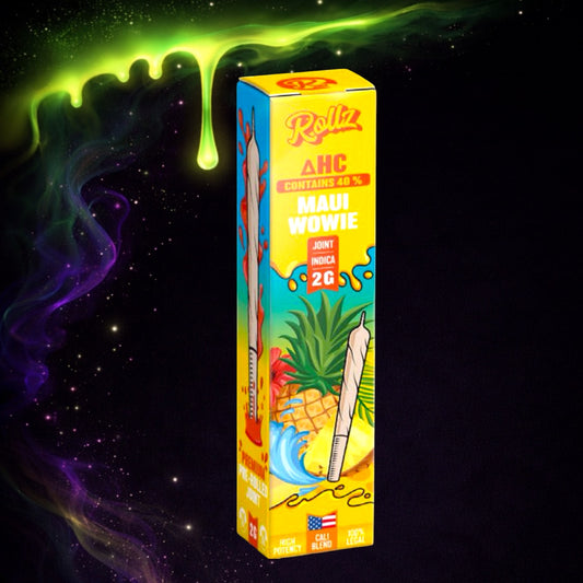 🍍 Pre-Roll XXL Rollz ΔHC 40% – Maui Wowie (Indica) – 2g